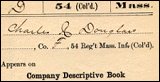 Detail of C. Douglass's Company Descriptive Book