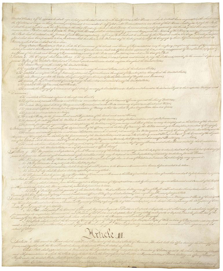 article 1 constitution
