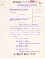 Court Proceedings, Board of Education of the City of Chicago v. Chicago Branch, NAACP, et al, page 1