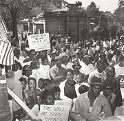 Police Action at Demonstration, 1965