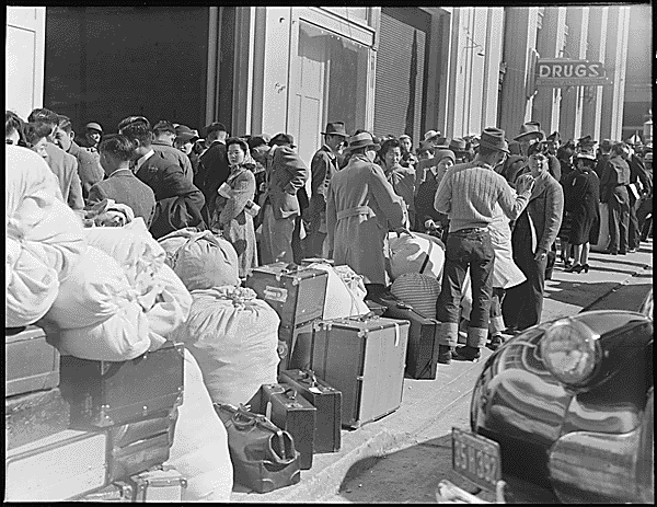 evacuation in world war 2. Waiting for Evacuation in San