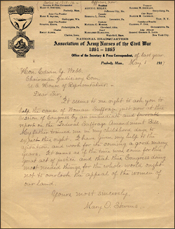 Letter Of A Civil War Nurse
