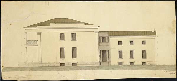 Design for the Naval Asylum in Philadelphia