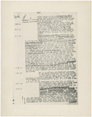 War diary of Kapitnleutnant Walter Schwieger recording the attack and sinking of the <em>Lusitania</em>, May 7, 1915, page 8