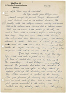 Letter from Pfc. Harold Porter, a medic with the 116th Evacuation Hospital, to his parents, May 7, 1945, page 2