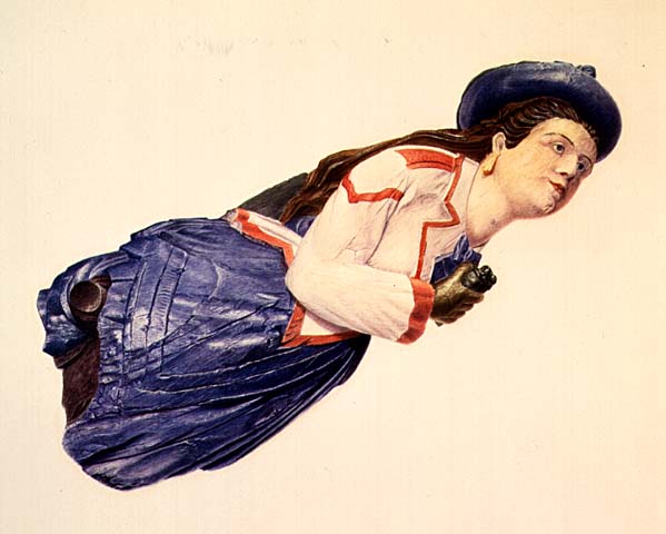 Figurehead for Lady Blessington by Jerome Hoxie