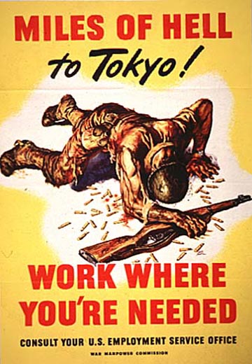 Miles of Hell to Tokyo!--Work Where You're Needed