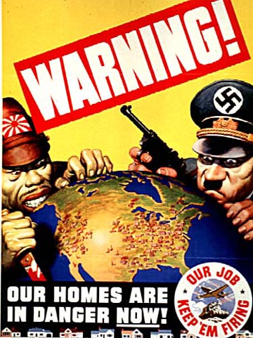 WARNING! Our Homes Are in Danger Now!--Our Job Keep 'Em Firing