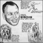 C. H. Alston Drawing of Paul Robeson