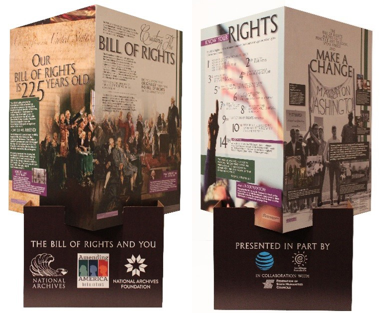 Bill of Rights Pop-up Display