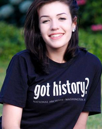 Got History tee shirt from the Foundation web site