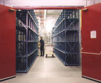 Entrance to individual storage facility