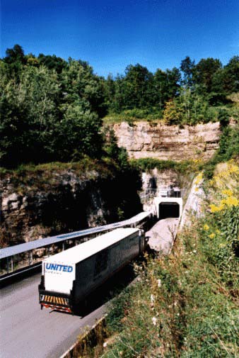 Entrance to National Underground Storage