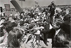 Kennedy at airport