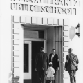 Ruby Bridges Being Escorted to School by U.S. Marshals into William Frantz Elementary School in Louisiana