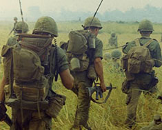 Vietnam war battlefield