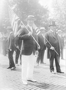 President Woodrow Wilson in Preparedness Parade, Washington, D.C