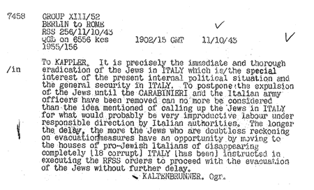 Message 7668 re: Roman Jews
