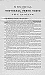 Petition regarding American Indians