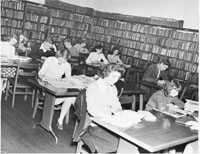 Library at Pulaski High School