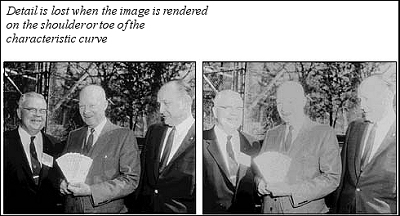 Loss of detail in photographs of Eisenhower