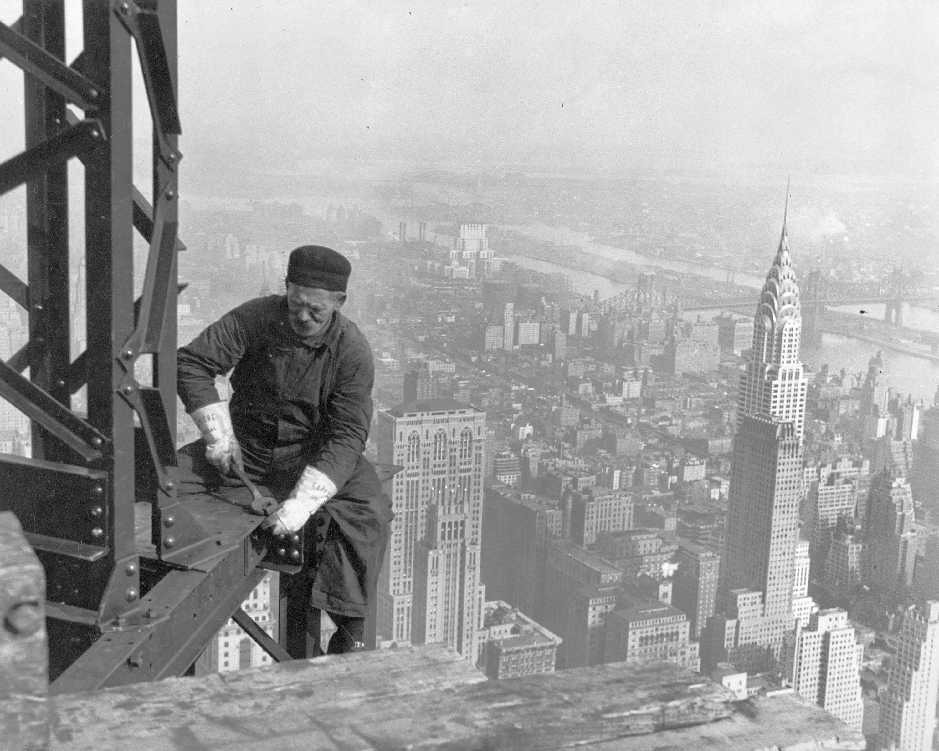 Old New York Construction Workers