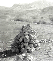 Mound of stones forming monument no. 16