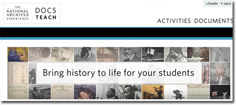 DocsTeach, a new online tool for teachers.