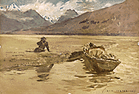 'Man on Summer Ice'