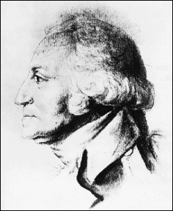 Saint-Memin portrait of GW