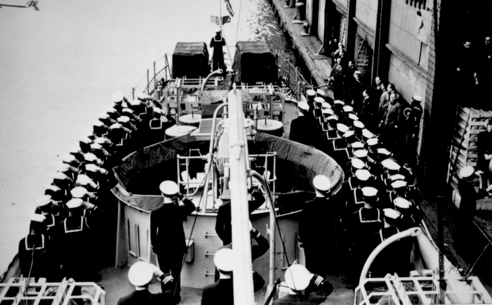 US Navy Sailors during World War 2