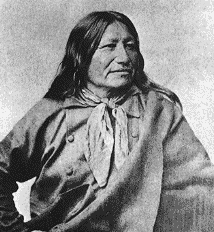 Photographic portrait of unnamed Sioux Indian 