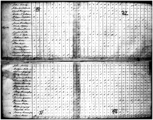 John Tyler in the U.S. Census Records