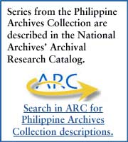 All of the series from the Philippine Archives Collection are described in the National Archives' Archival Research Catalog. Click here to search in ARC for all Philippine Archives Collection descriptions.