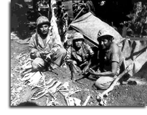Three Navajo Codetalkers