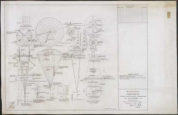 "Standard Plan Parachute General Arrangement and Details