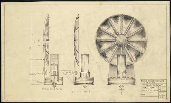 "Detail of Bracket Lamp"