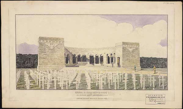 "Memorial at F&egrave;re-en-Tardenois Scheme C"