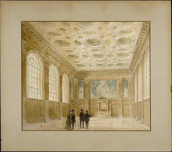 "Proposed Court Room, U.S. Post Office and Court House, New Orleans, LA"