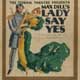 Design for poster for Lady Say Yes