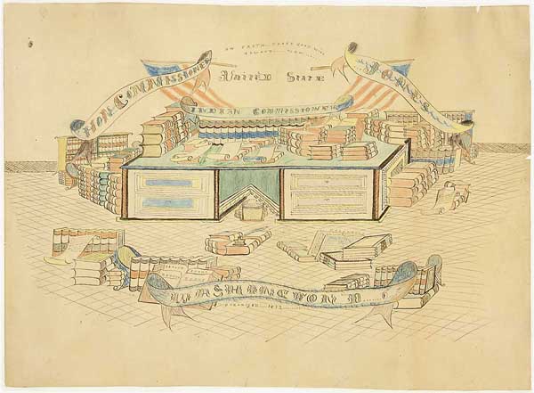 Color Sketch of Indian School Diploma