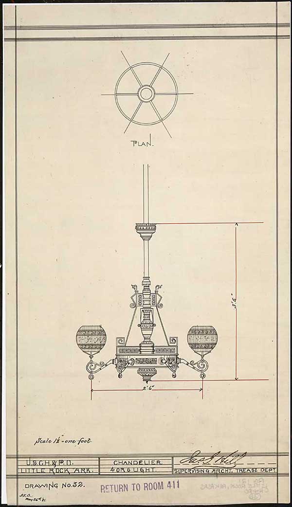 Chandelier, 4 or 5 Light