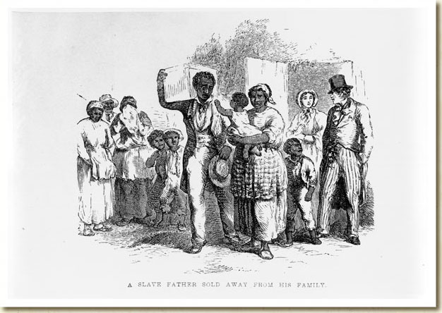 An Enslaved Father Sold Away From His Family, 1860