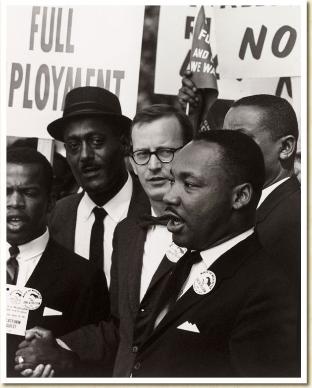 Documented Rights Image Detail: Photograph, Martin Luther King in Civil  Rights March