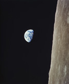 Earthrise, photograph, by Bill Anders, 1968