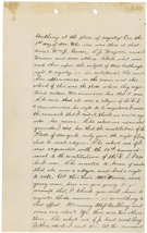 Testimony of Mr. Beverly W. Jones, an election official in Rochester, New York, who was confronted by Susan B. Anthony on November 1, 1872, selected page