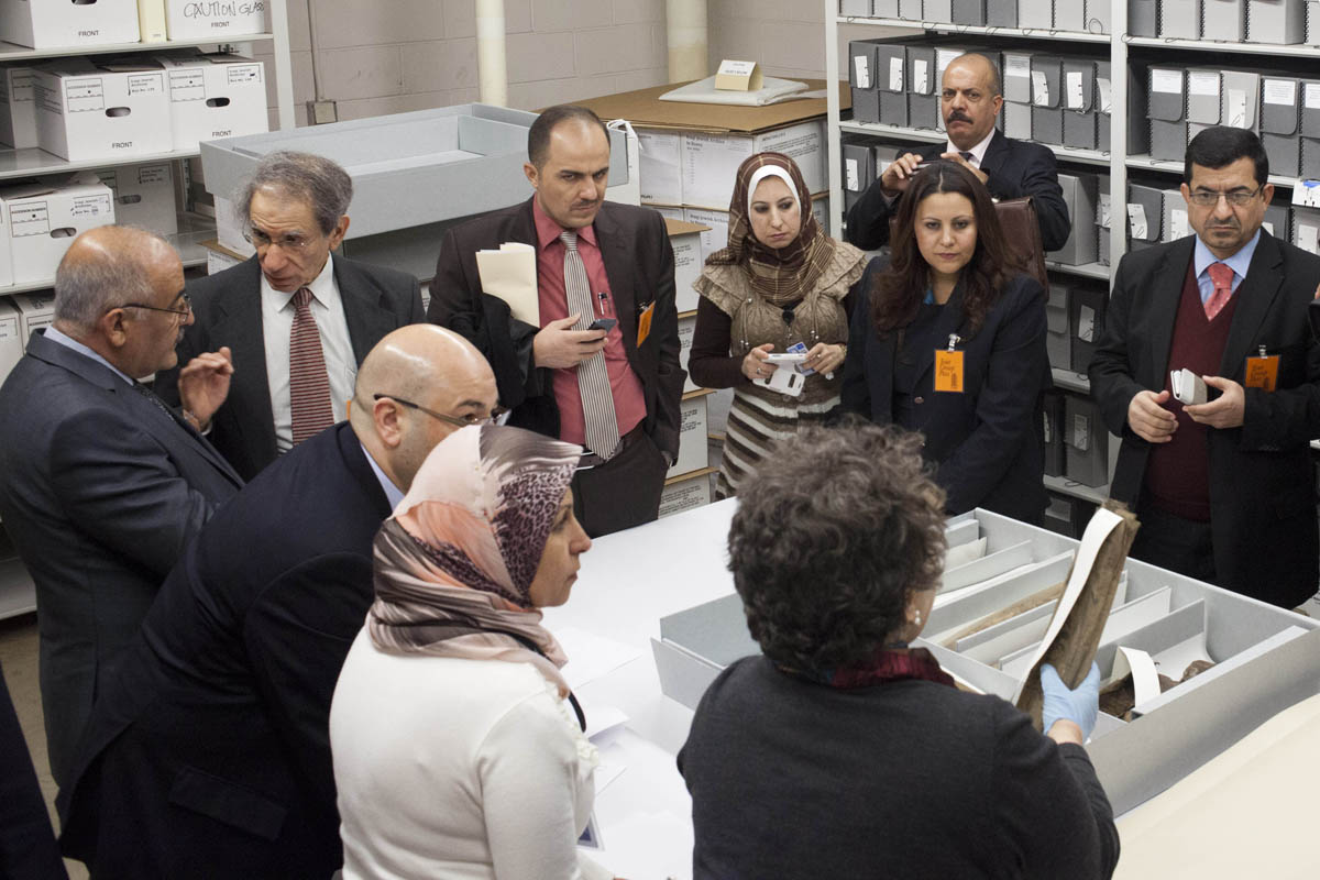 Ritual Burial of Parchment Fragments Iraqi Jewish Archive