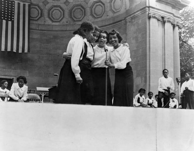 Chidren's Festival for Federal Music Project pupils