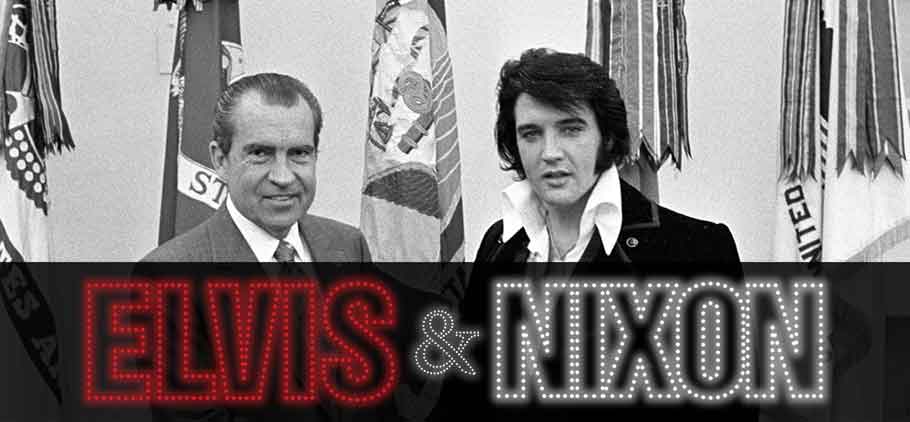 President Nixon and Elvis Presley