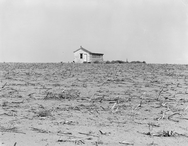 "Abandoned house, Haskell County, Kansas"